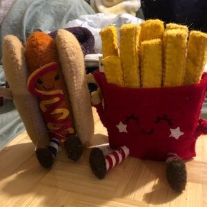 Felt Hot Dog and Fries